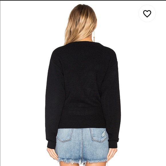 By the way. EVERLY LACE UP SWEATER SOLD OUT - Picture 3 of 8